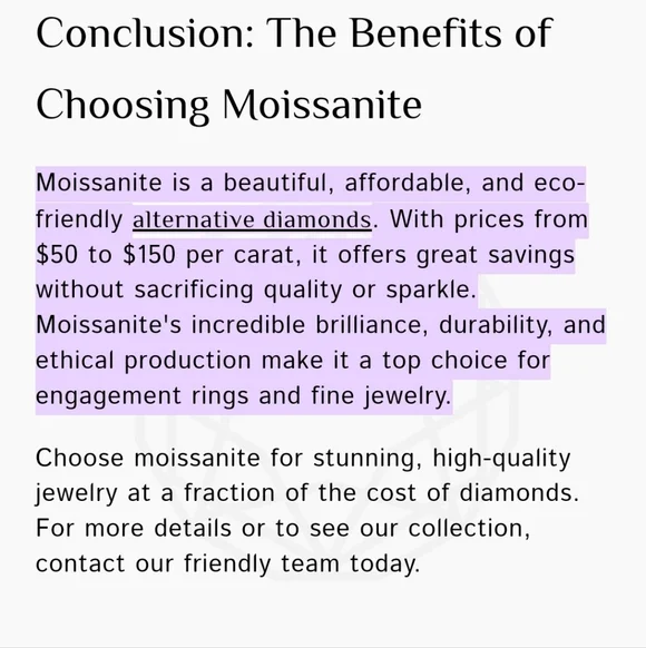 Heart Shaped Empire Set 2 Carat Moissanite Diamond Ring Size 6.5 925 SS - Picture 4 of 4